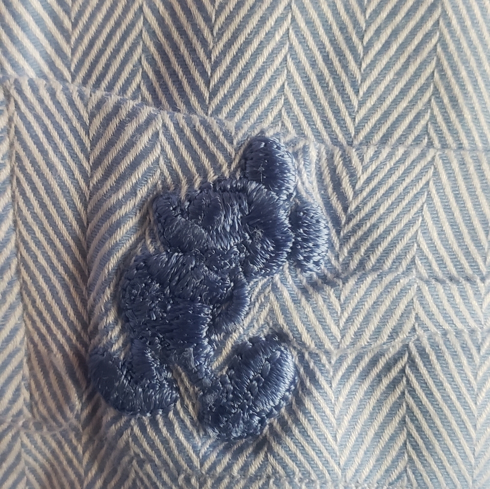Men's Blue Disney Dress Shirt